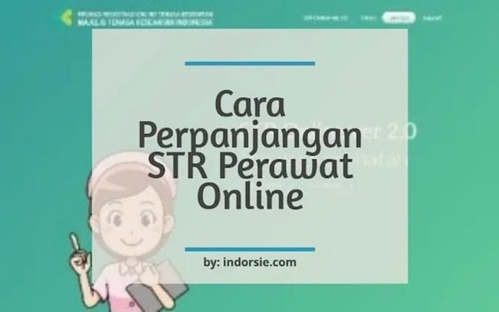 cara perpanjangan STR Perawat Online
