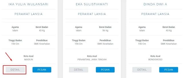 mencari perawat home care