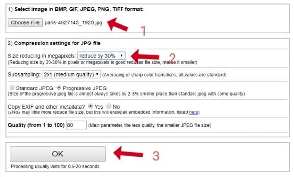 kompres foto 200kb online