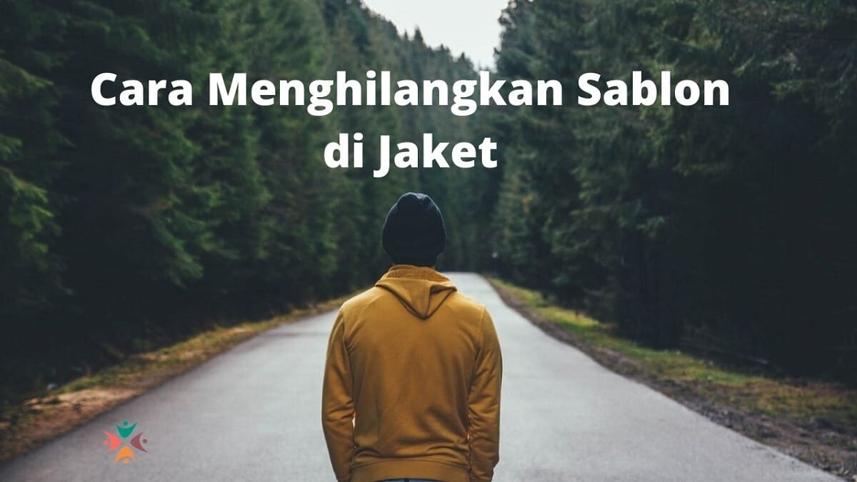 cara menghilangkan sablon di jaket dengan mudah