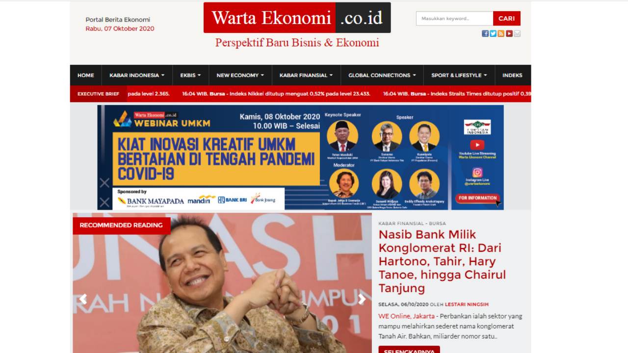 berita warta ekonomi