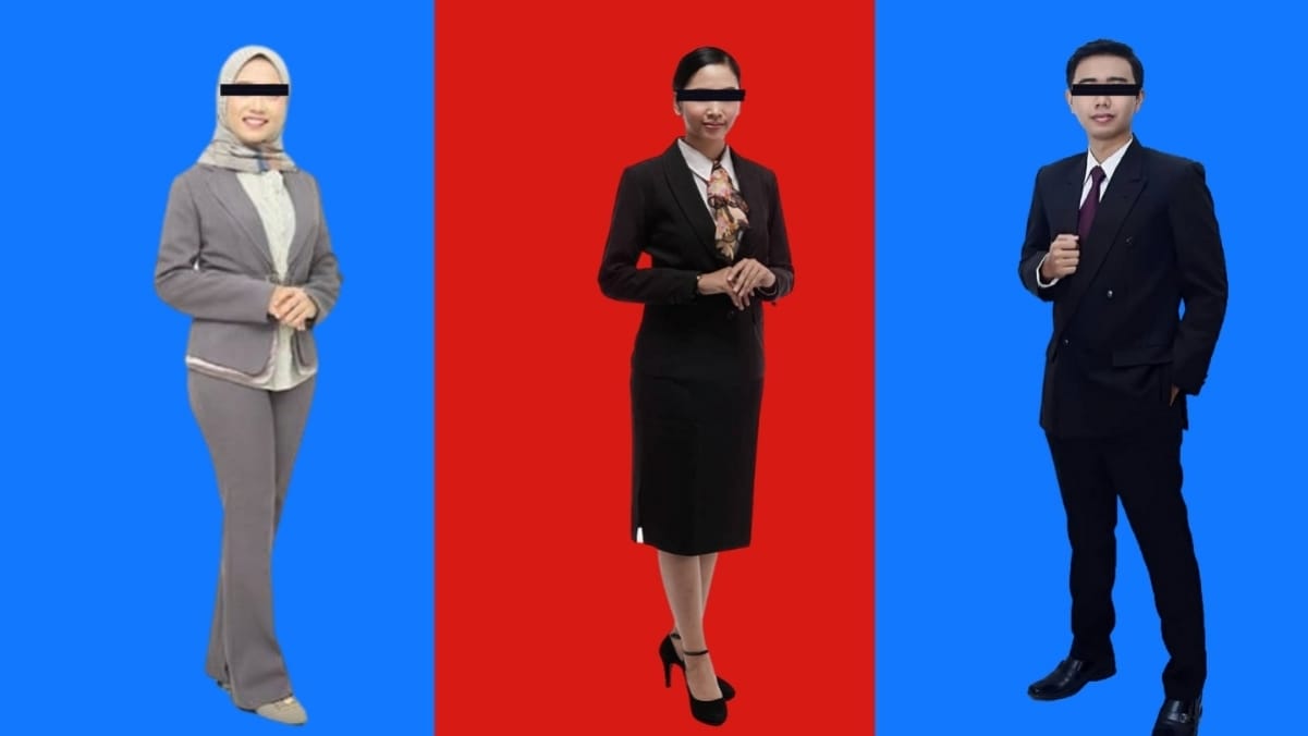 foto lamaran kerja full body