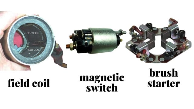 mobil distarter bunyi tek tek