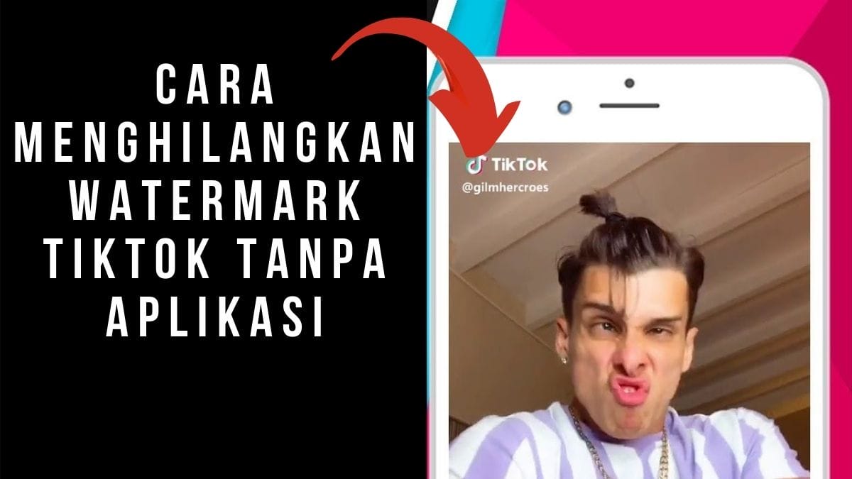 cara menghilangkan watermark tiktok