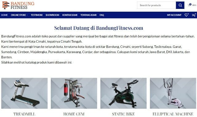 Rekomendasi Toko Alat Fitness di Bandung Terlengkap