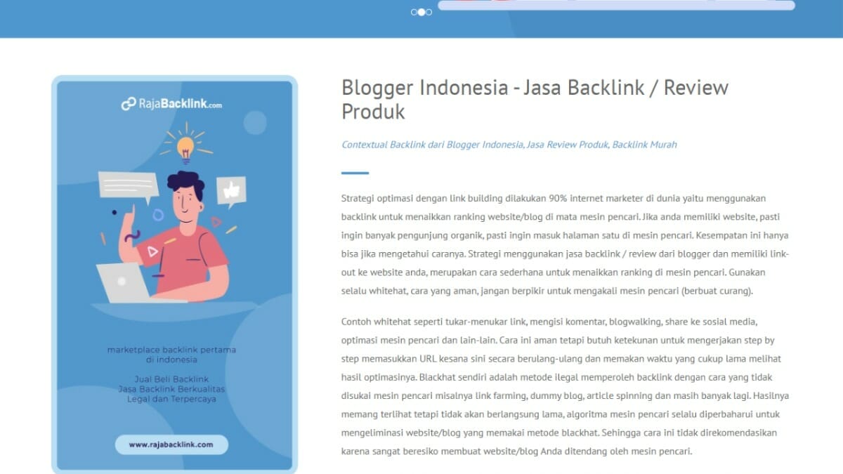review rajabacklink jasa backlink